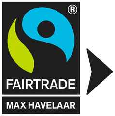 Label Fairtrade/Max Havelaar ATCB avec flèche